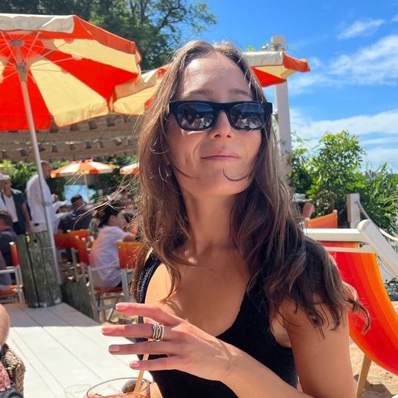 NWOT Anine Bing Otis Sunglasses & case - Picture 5 of 10